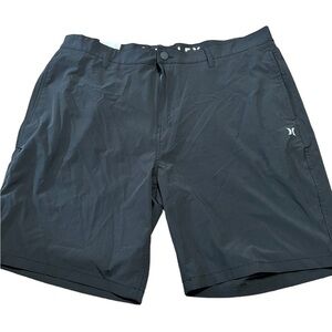 Hurley Black Hybrid Quick Dry Shorts Size 40